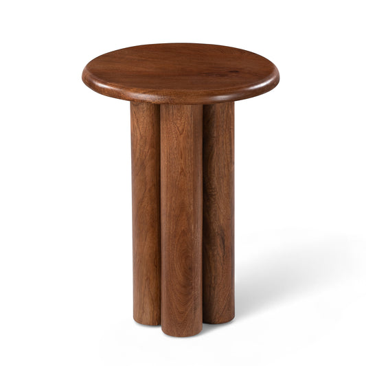 isla solid wood side table