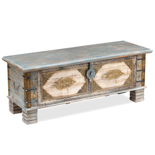 Jax Large Wooden Storage Trunk