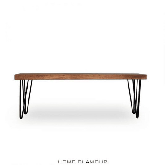 hairpin leg bench