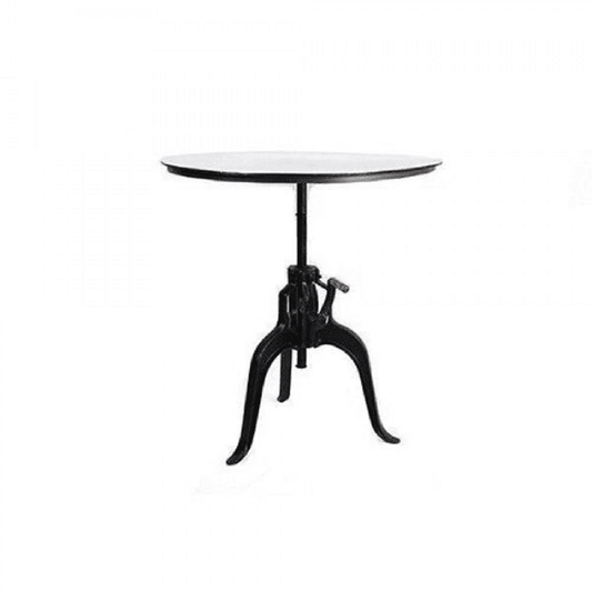 metal crank dining cum bar table