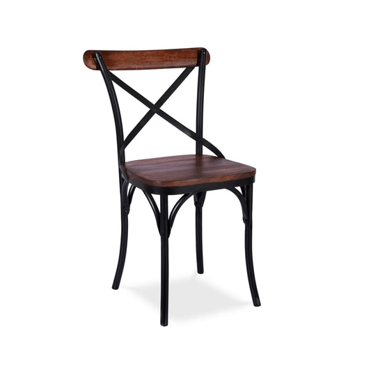 metal dining chair
