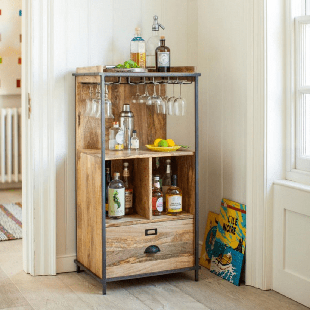 Industrial drink store cabinet