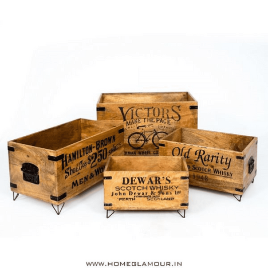 storage boxes for decor