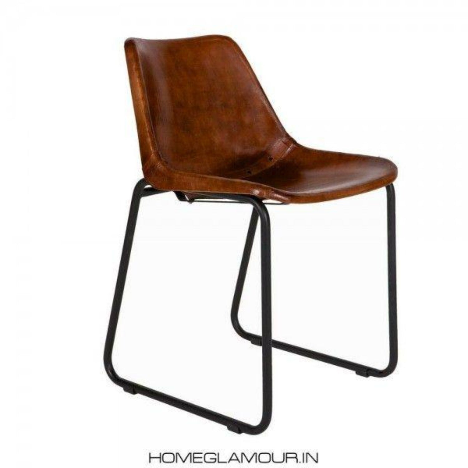 Leather dining room discount chairs