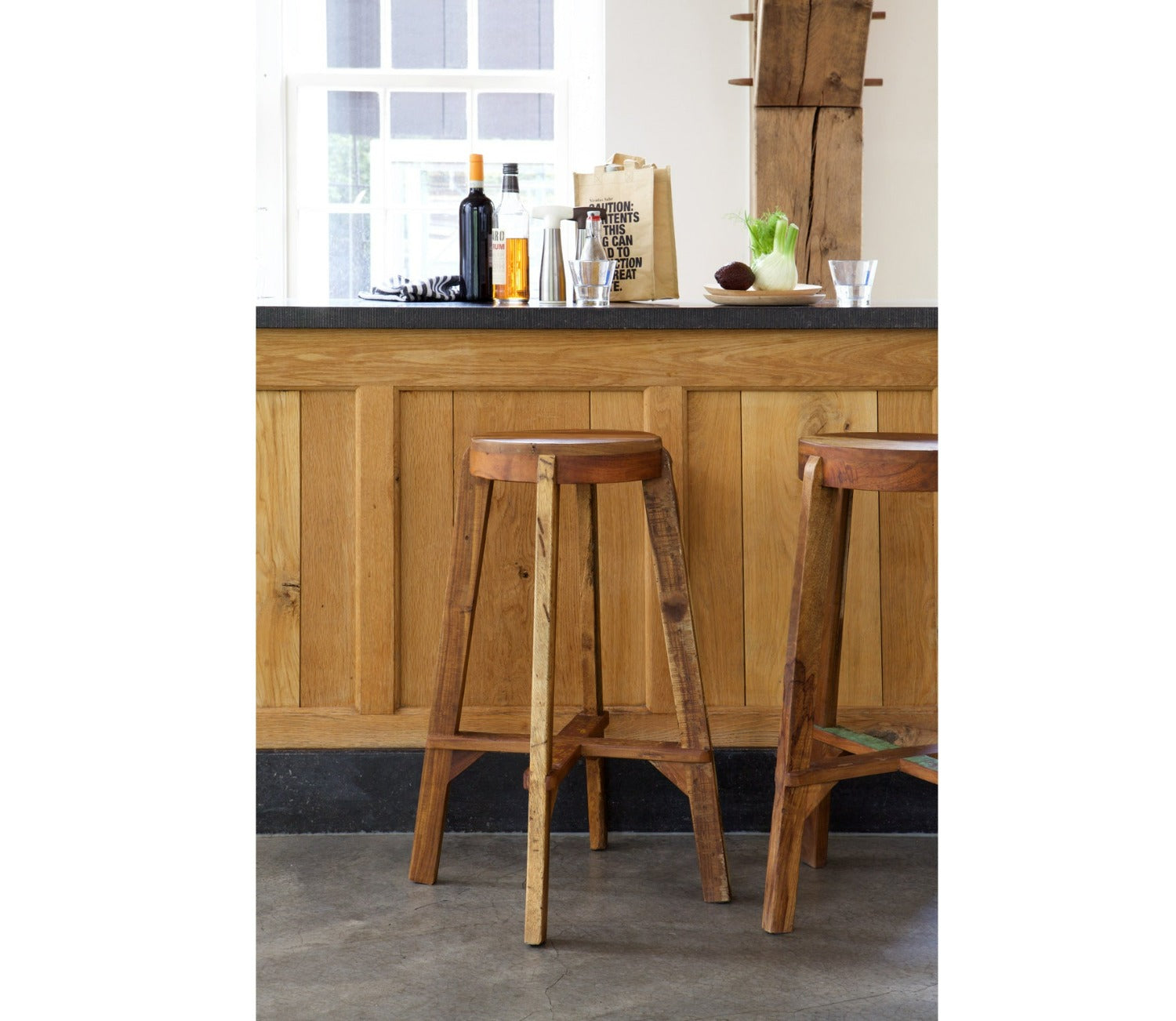 wooden bar stool online india