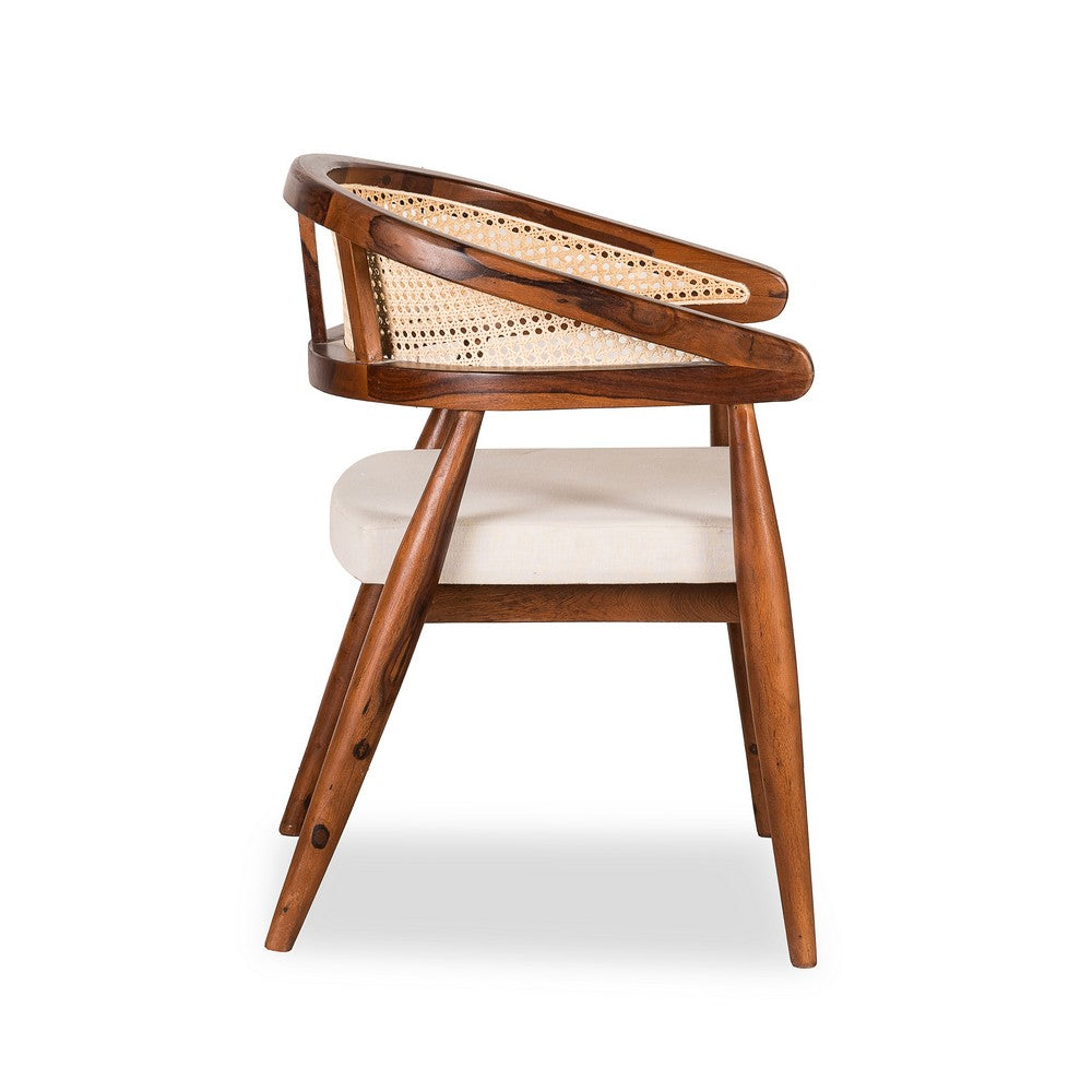 cane armchair