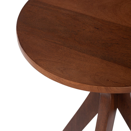 LOOM ROUND CROSS LEG SIDE TABLE