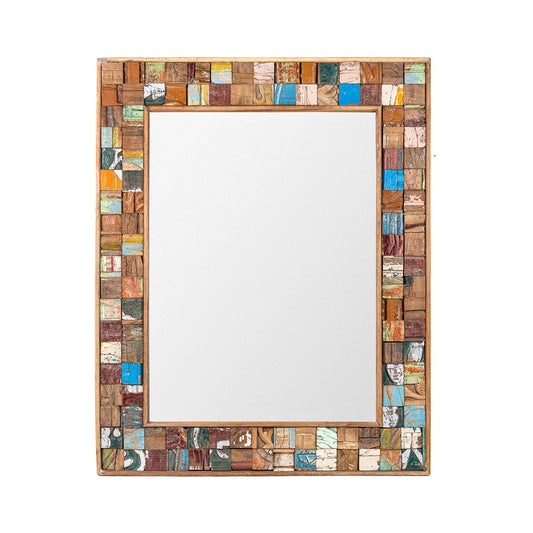 Reclaimed Mosaic Mirror