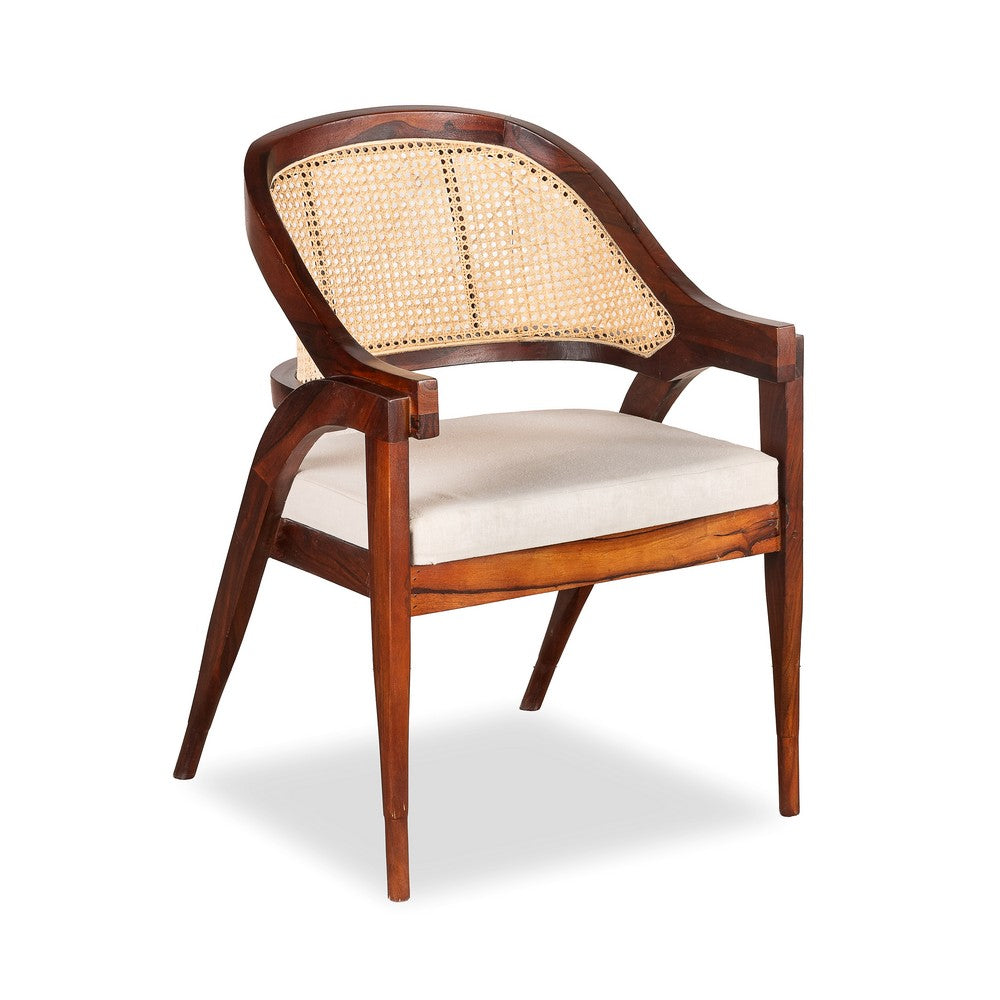 Remington cane dining chair