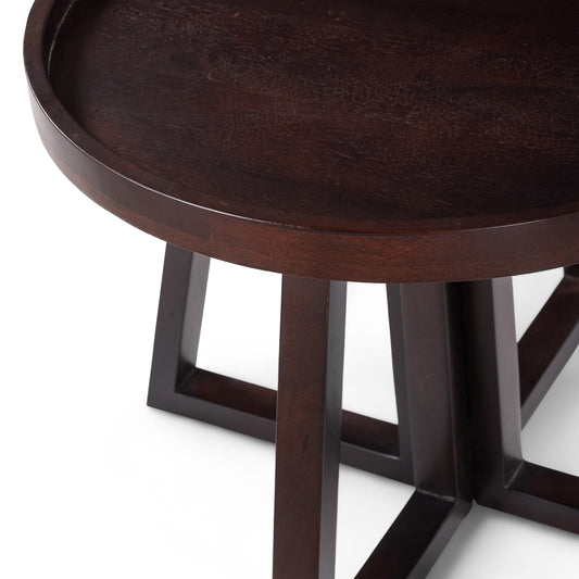 solid wood coffee table