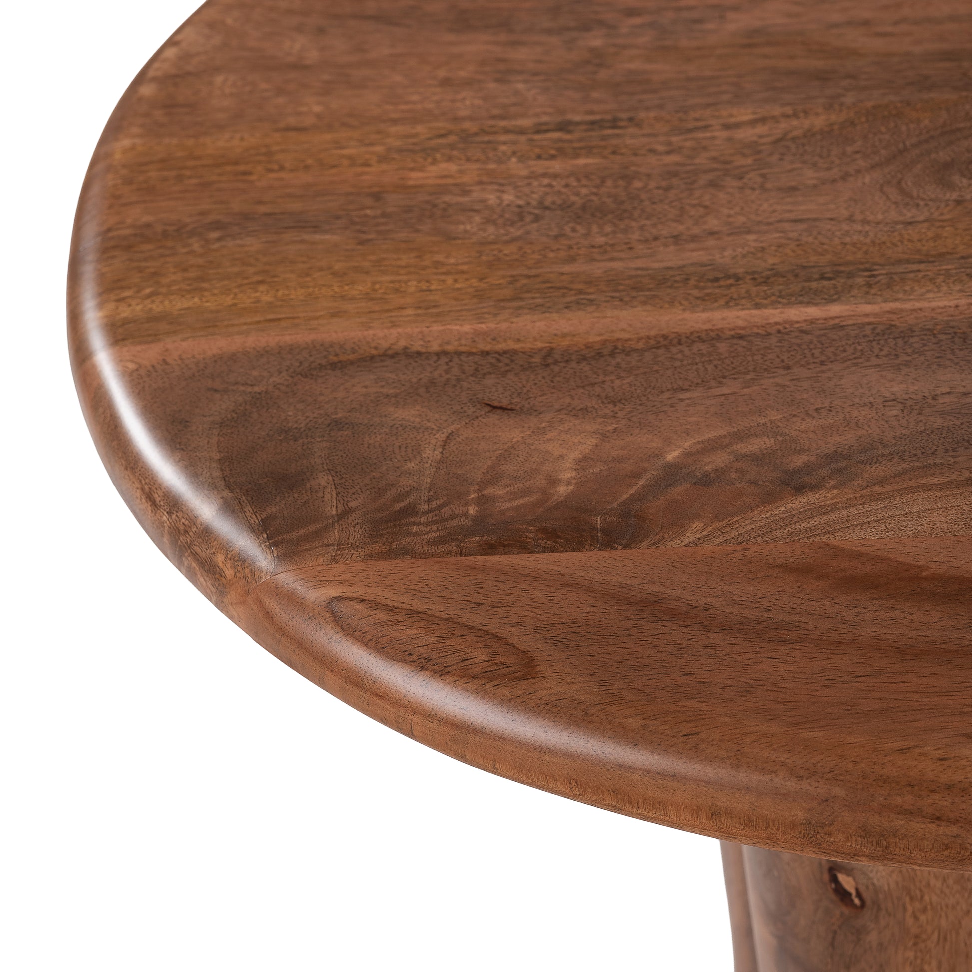 Designer Coffee Table with Sculptural Base