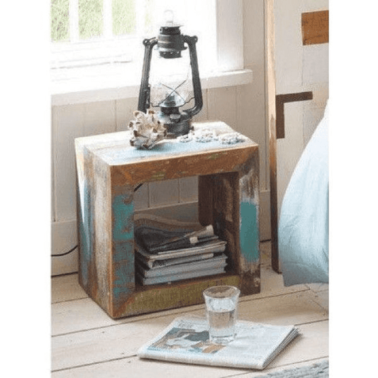 Hollow Cube Side Table
