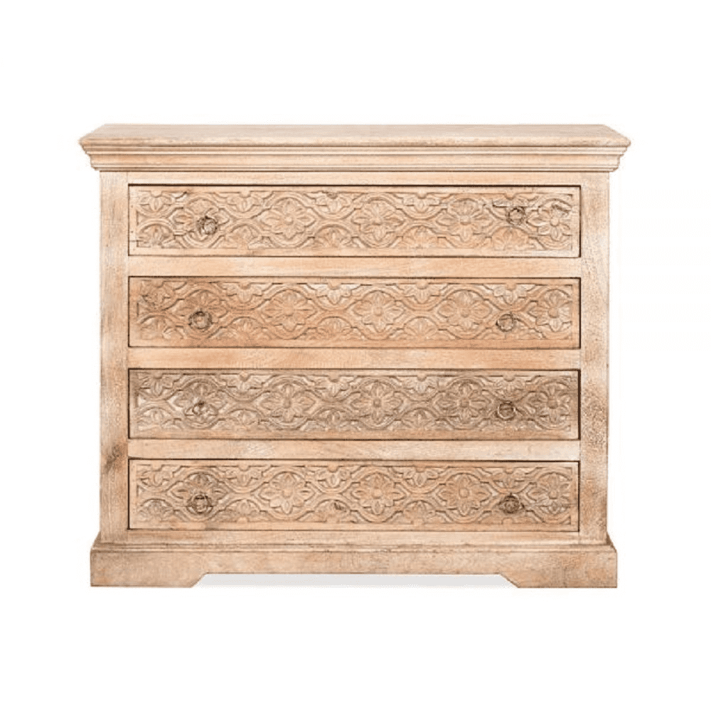 chest of drawers mango wood for living room