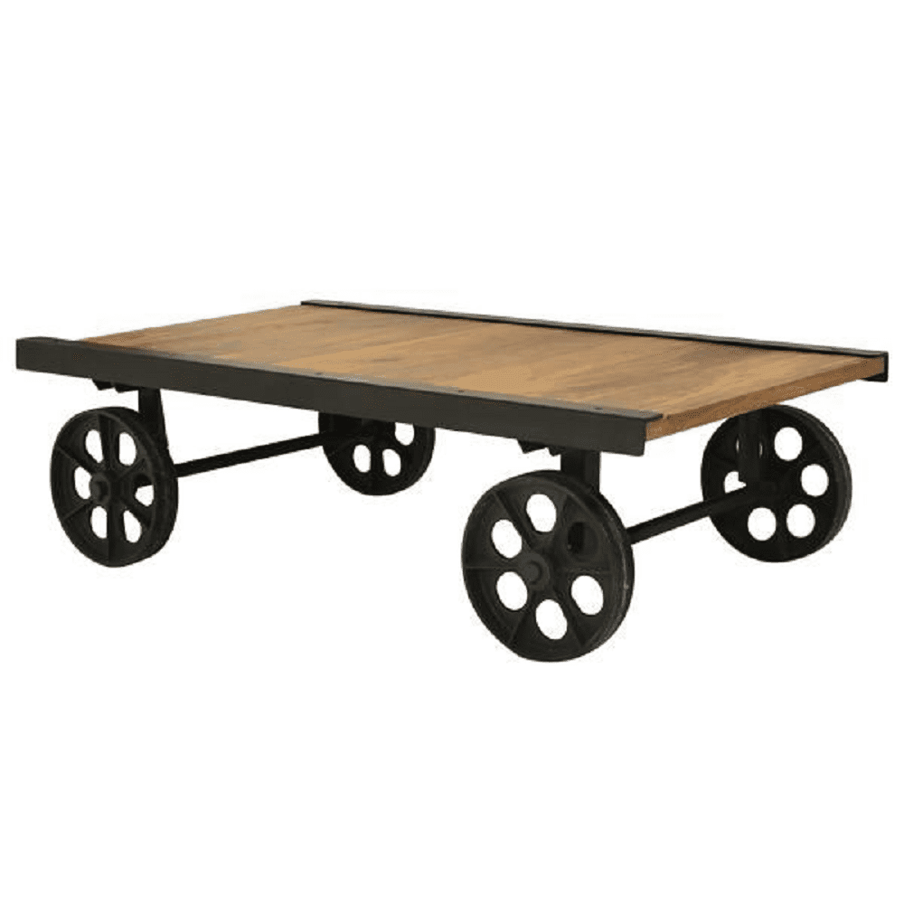 Cart coffee table