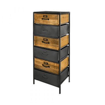 Industrial chest of drawer