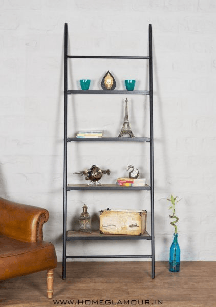 metal ladder shelf