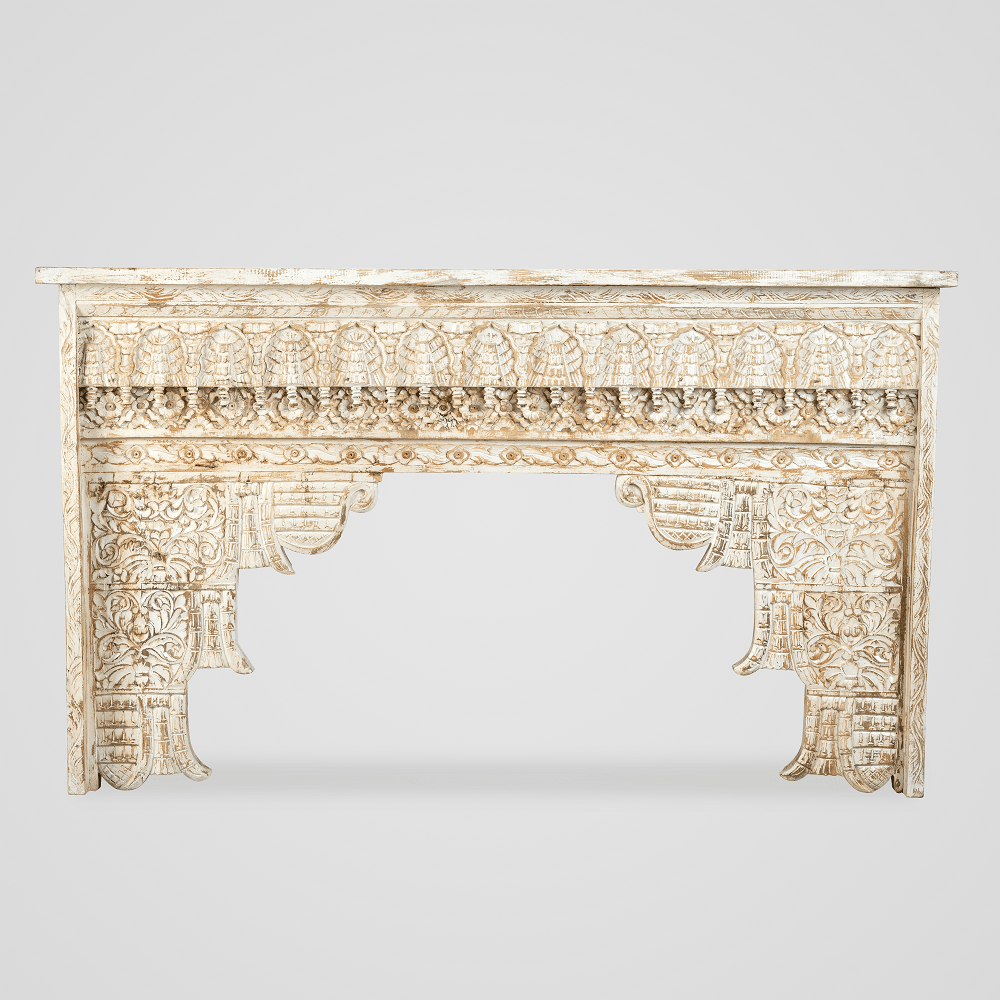 traditional console table