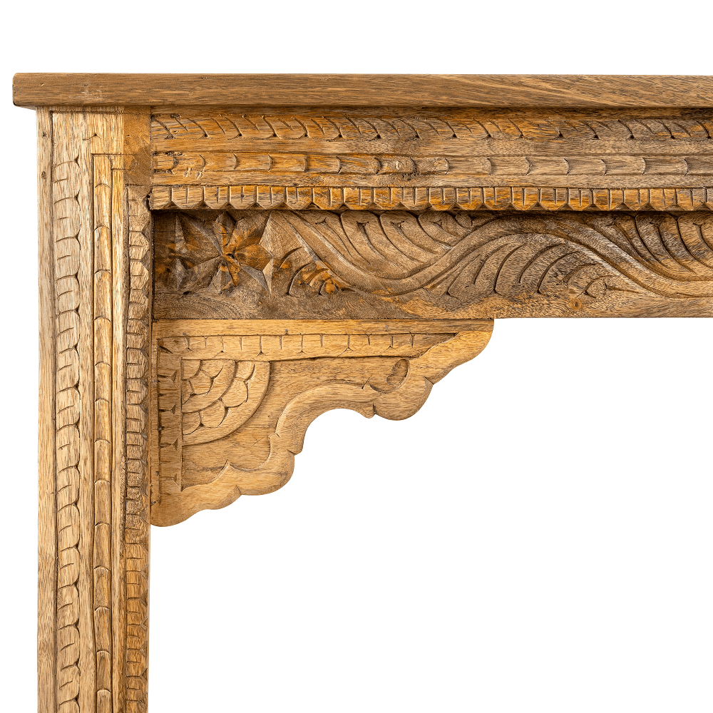 traditional console table