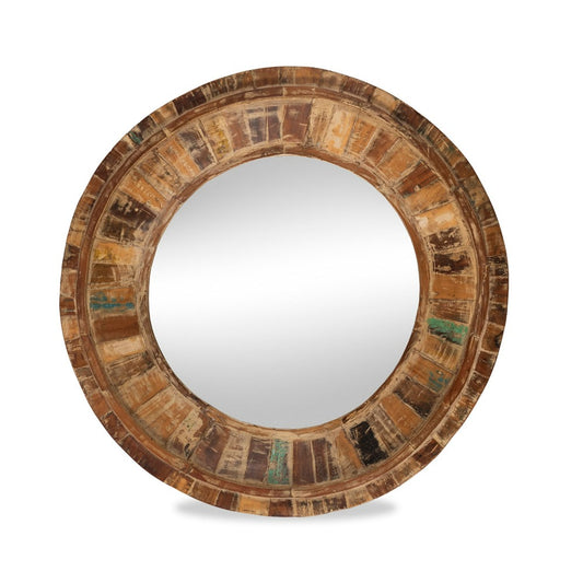 Reclaimed wood mirror frame online india