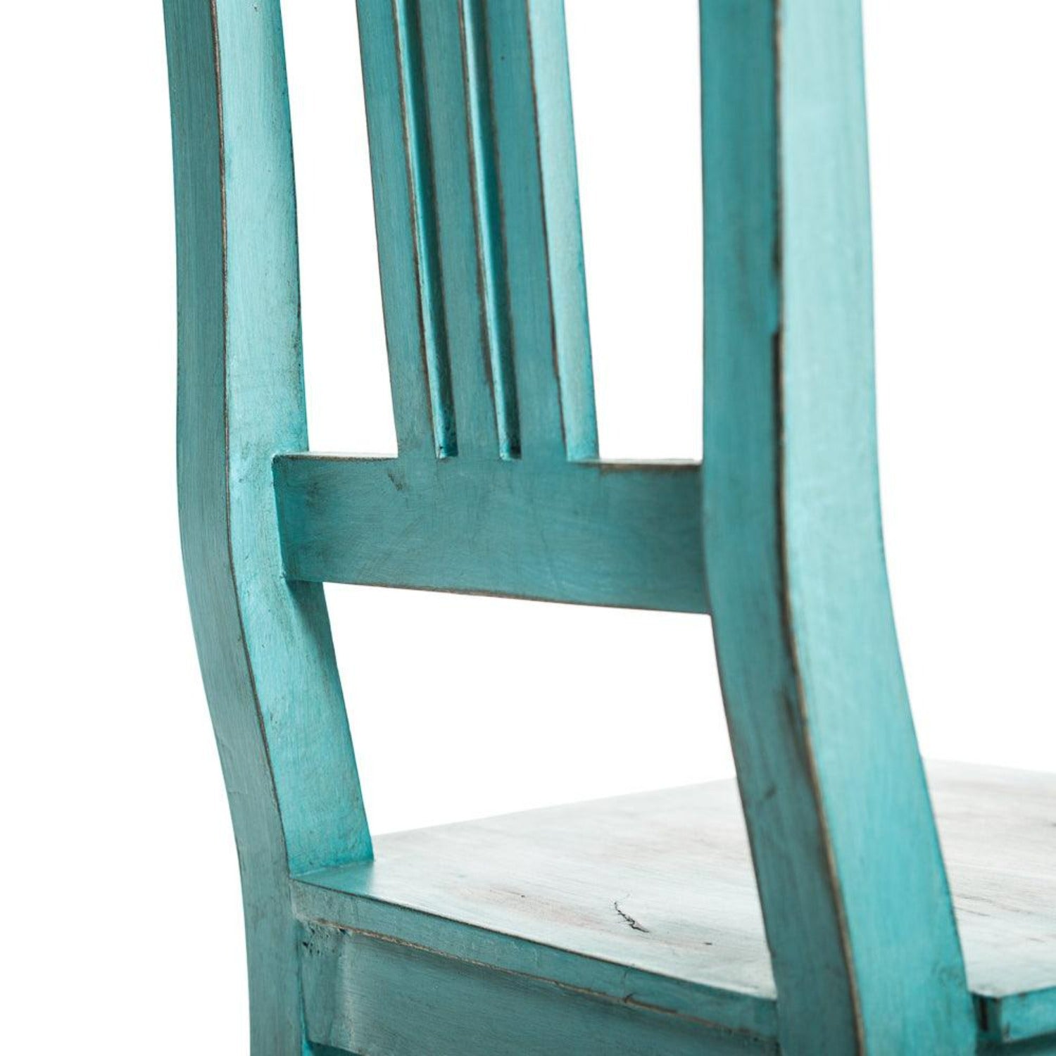 distressed dining chair