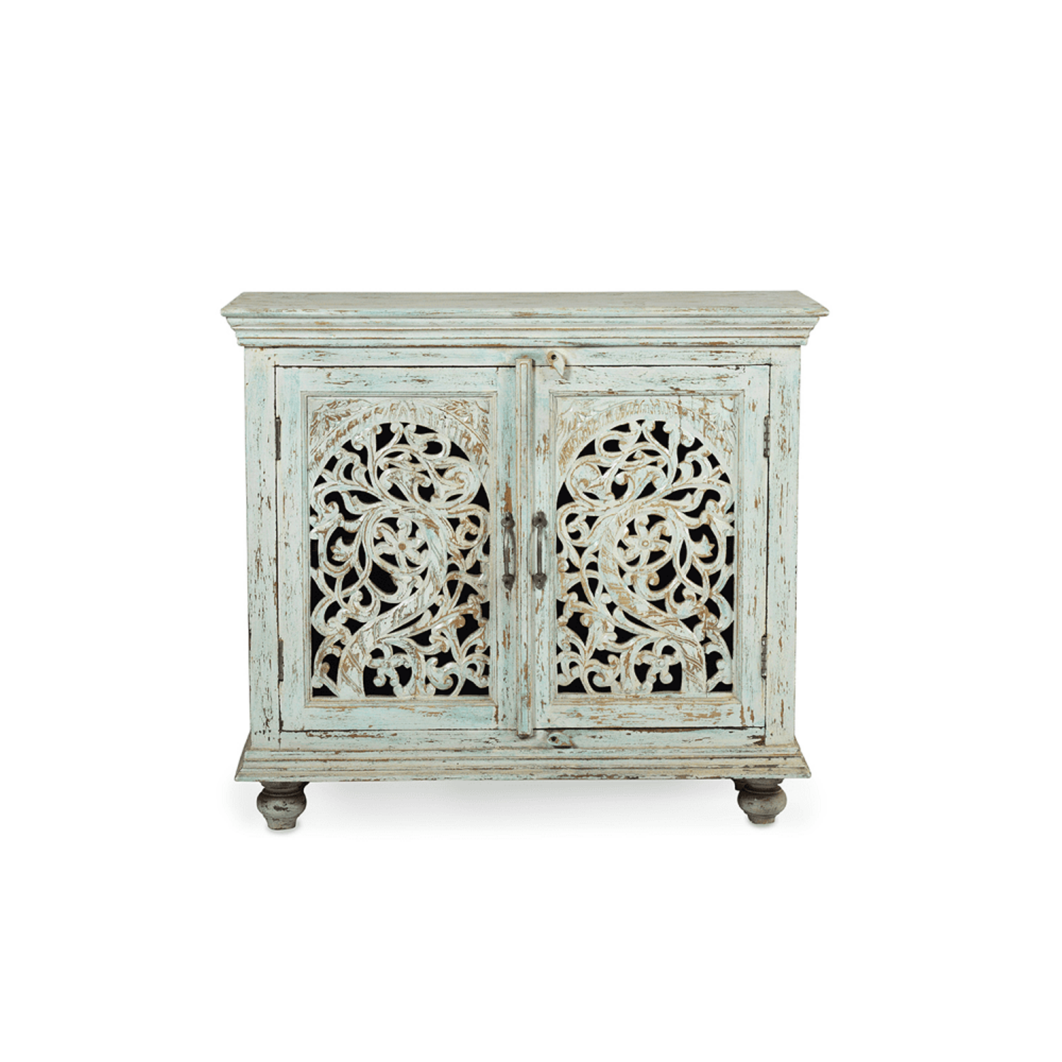 Distressed cabinet online india with storage